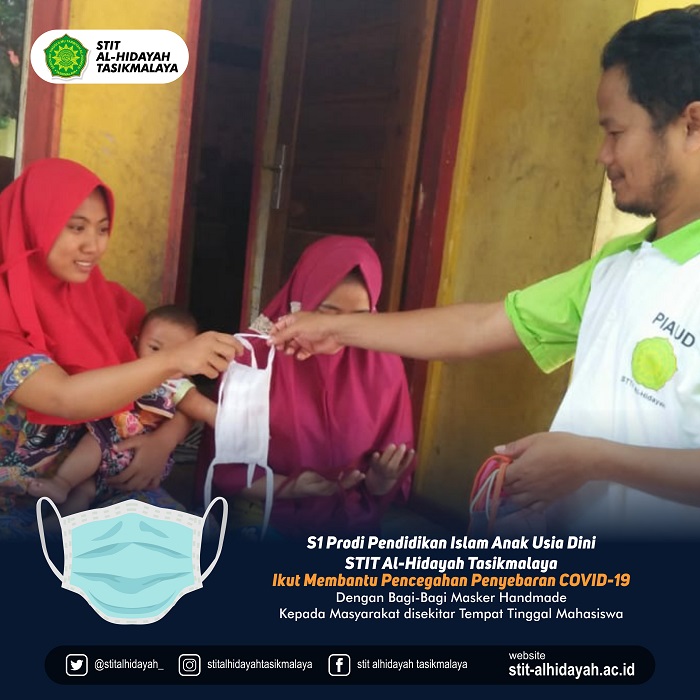 prodi piaud bagi-bagi masker